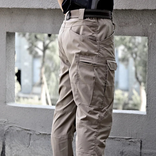 Men's Pants Outdoor Breathable and Durable Military Pants Multi functional Pocket