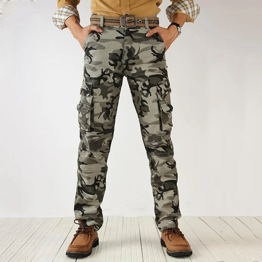 Army Green Fashion Cargo Pants Crotch jogger